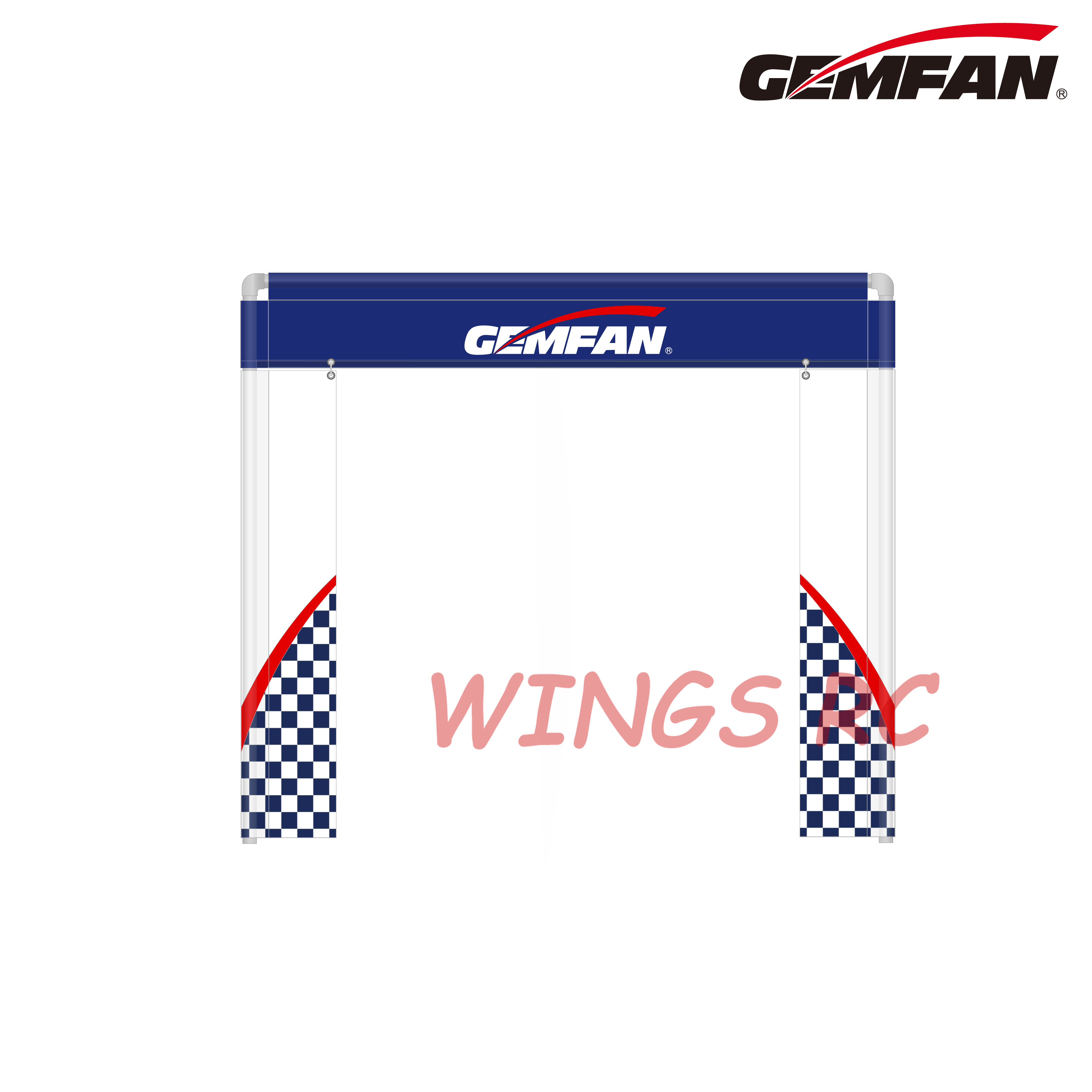 Gemfan 213*183CM FPV Race Gate - Drone Racing Gate review and price